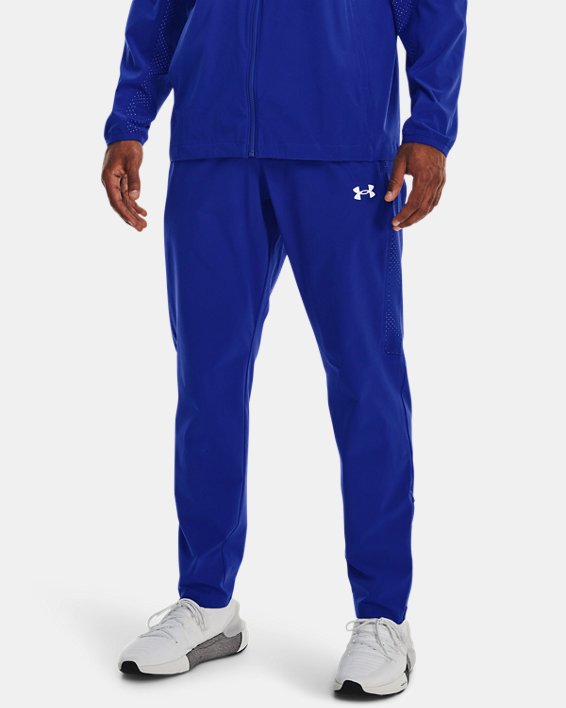 Men's UA Squad 3.0 Warm-Up Pants, Blue, pdpMainDesktop image number 0